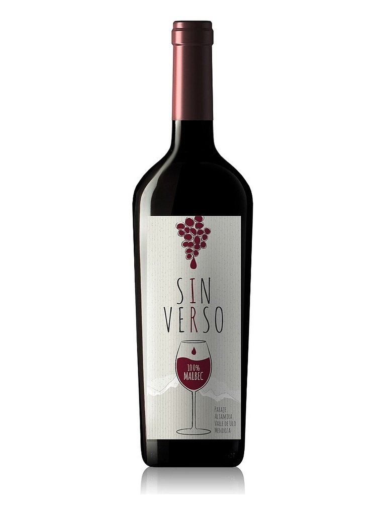 [7798098890551] Sin Verso Malbec 2014 0,75 lt