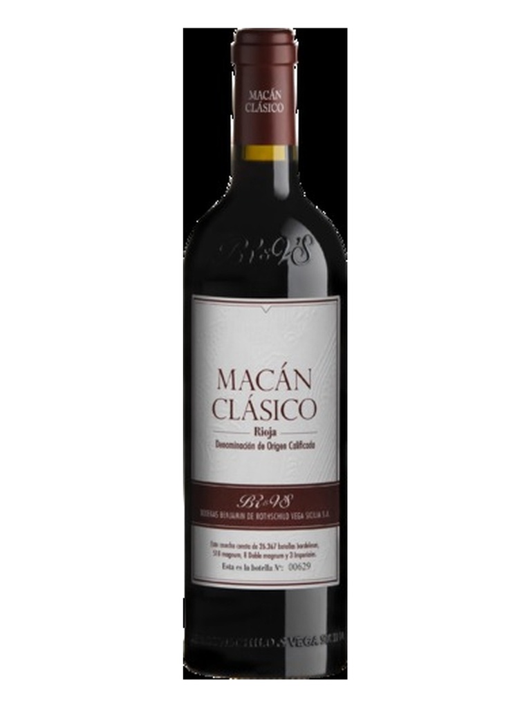 [8437013426428] Vega Sicilia & Rothschild Macan Clásico 2012 0,75 lt