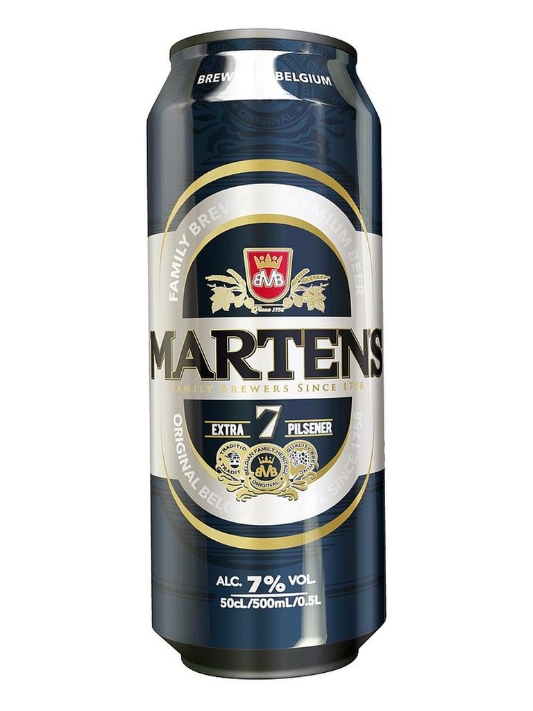 Martens Extra 7% Lata 0,50 lt Cerveza Rubia